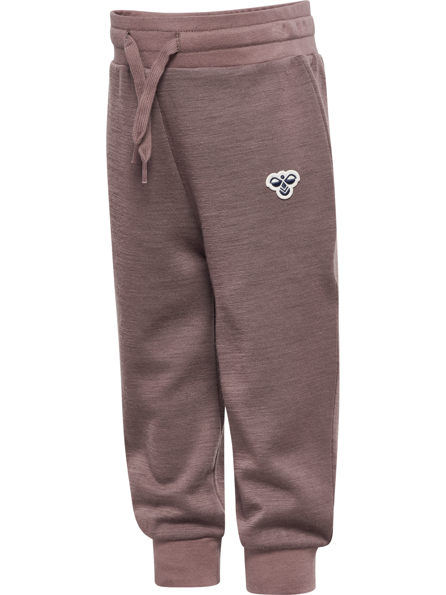 Hummel Mini Wool Pants Bee i gammelrosa farge – Jente 1–8 år