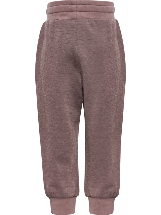 Hummel Mini Wool Pants Bee i gammelrosa farge – Jente 1–8 år