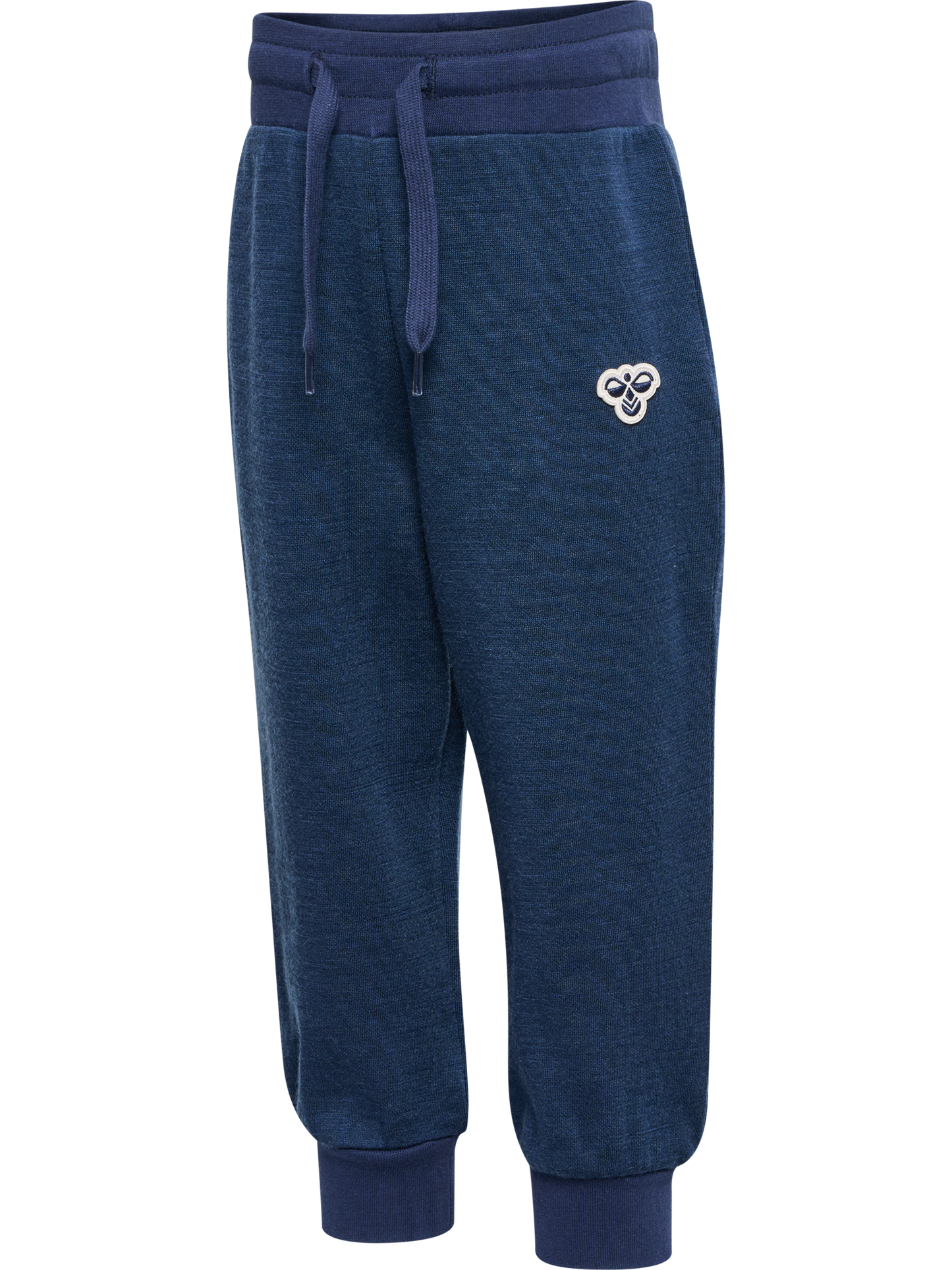 Hummel Mini Wool Pants Bee i mørk blå farge – Gutt 1–8 år