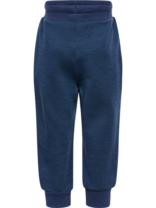 Hummel Mini Wool Pants Bee i mørk blå farge – Gutt 1–8 år