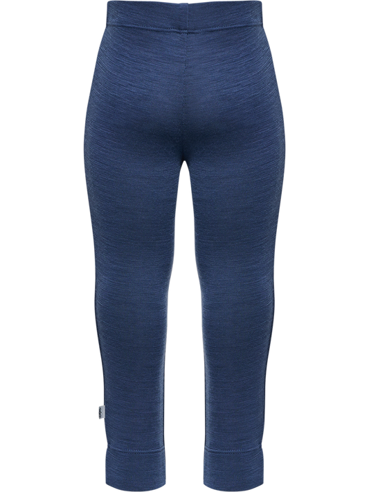 Hummel Mini Wool Tights i blå farge – Gutt 4–8 år