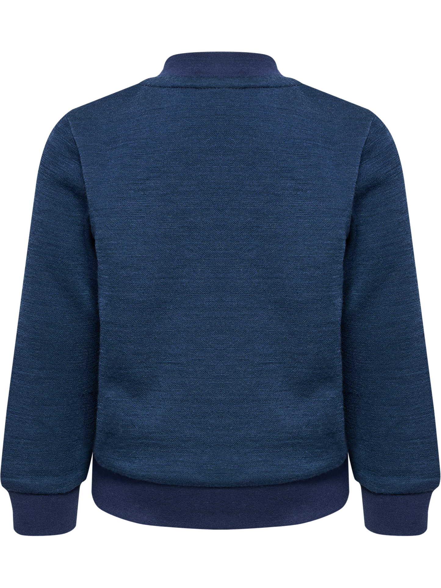 Hummel Mini Wool Zip Jacket i mørk blå farge – Gutt 1–8 år