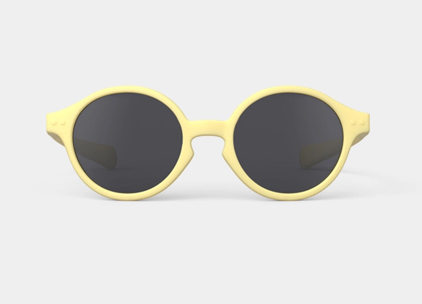 Izipizi Sun Kids solbriller i pastellgul – UV400 – Unisex