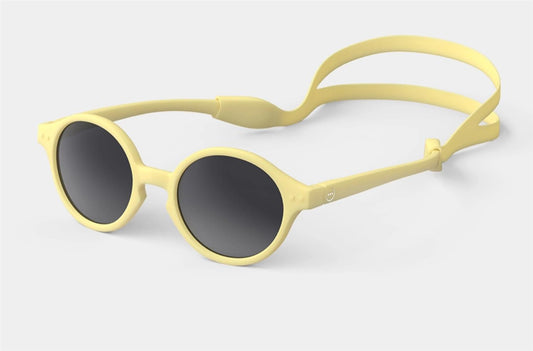 Izipizi Sun Kids solbriller i pastellgul – UV400 – Unisex