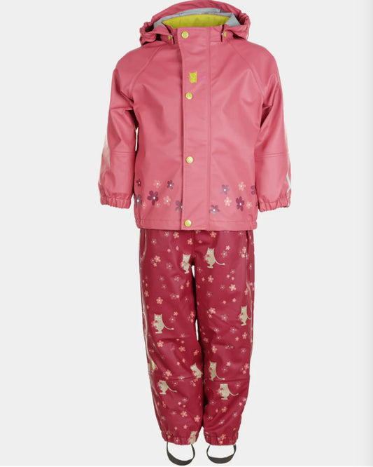 Kattnakken Plask regnsett Tolvmeterskogen i rosa Raudkløver jente 2–7 år