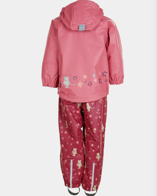 Kattnakken Plask regnsett Tolvmeterskogen i rosa Raudkløver jente 2–7 år