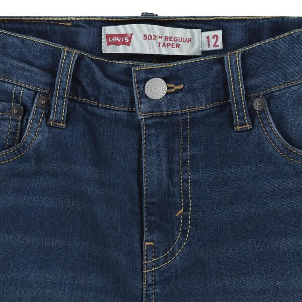 Blå 502 Regular Taper jeans med strikk fra Levi’s – gutt