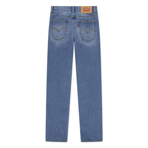 Blå 502 Regular Taper jeans med strikk i livet fra Levi’s – gutt