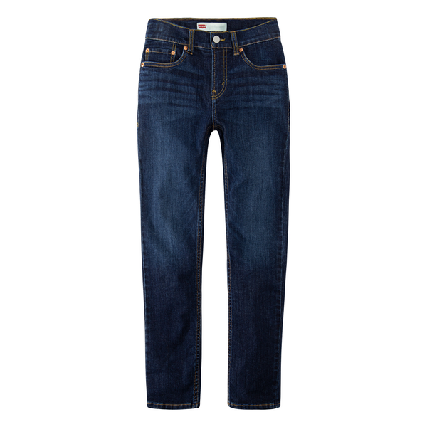 Blå 512 Slim Taper jeans fra Levi’s med strikk – gutt
