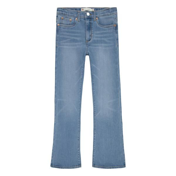 Blå 726 jeans med flare og strikk i livet fra Levi’s – jente