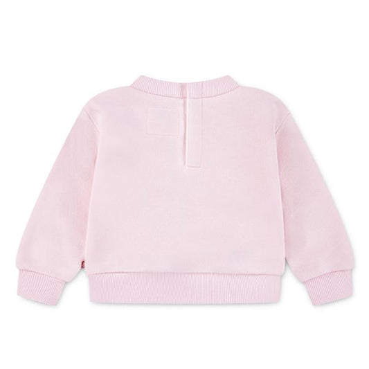 Rosa crew sweater fra Levi’s til jente