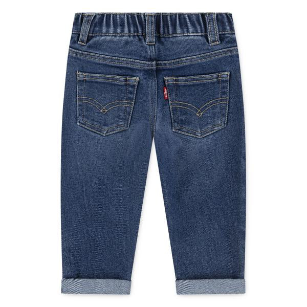 Blå Loose Taper jeans fra Levi’s med strikk i livet – gutt