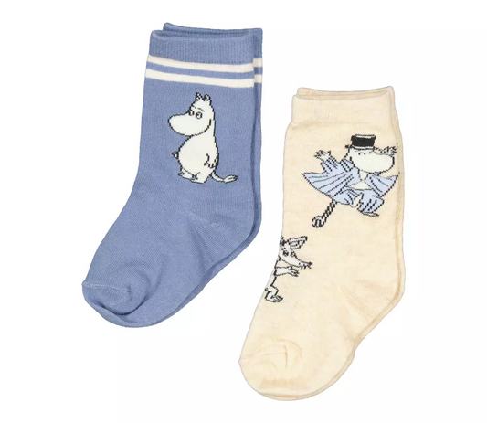 MarMar Moomin sokker blå gutt