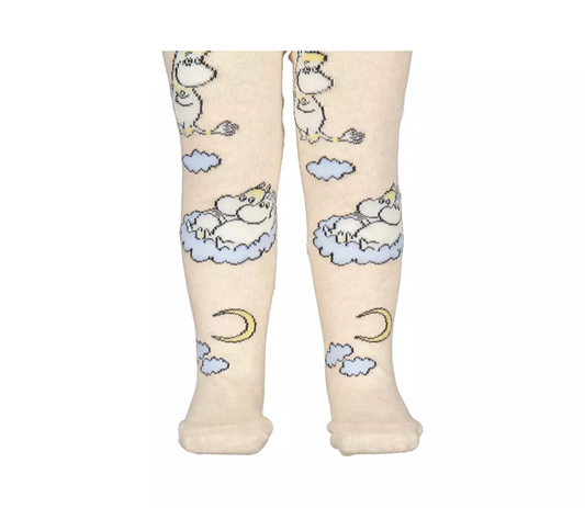MarMar Moomin tights beige jente