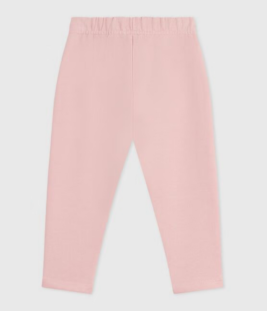 Collegebukse fra Petit Bateau i rosa for jente.