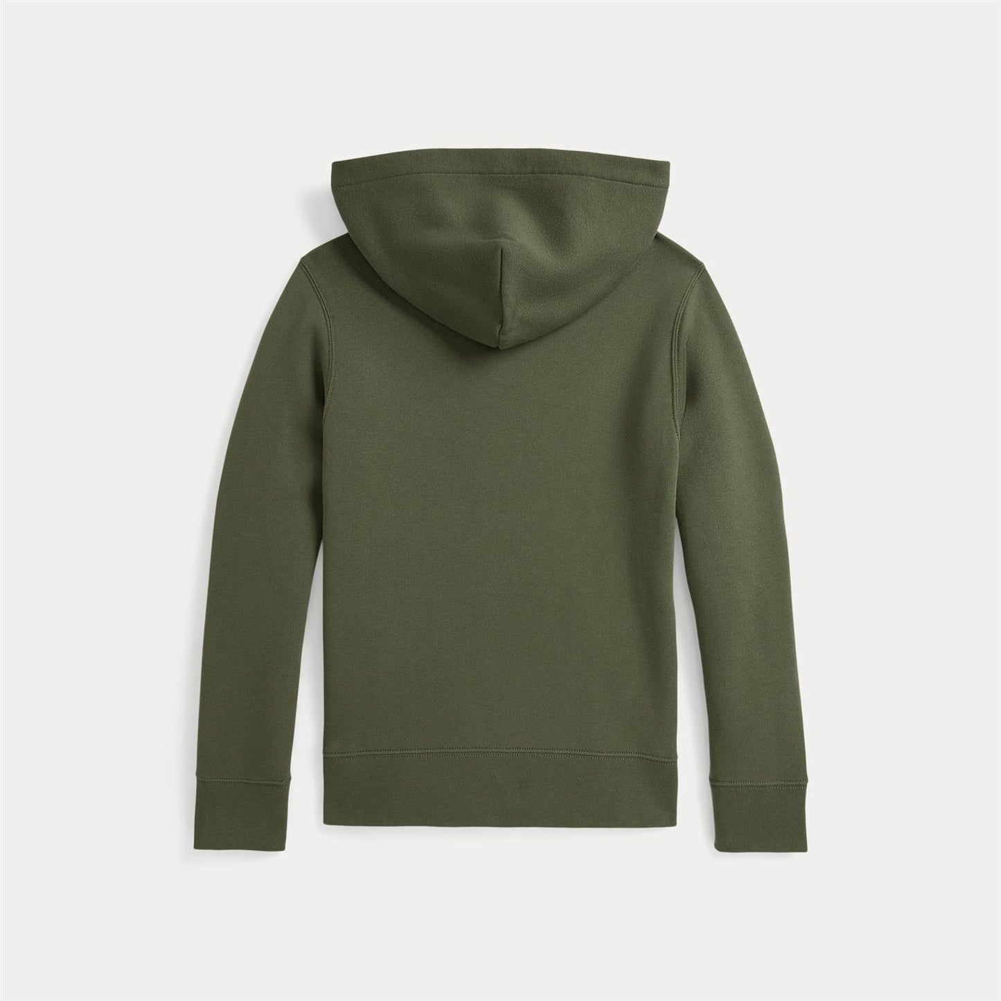 Grønn college hettegenser med rød Polo-hest fra Polo Ralph Lauren – unisex