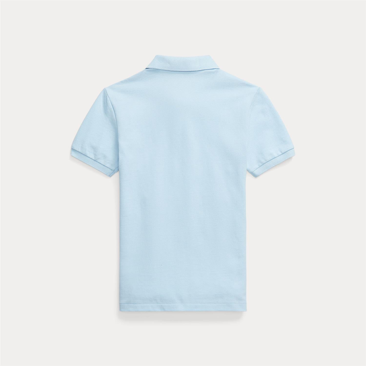 Polo Ralph Lauren lysblå piquet T-skjorte gutt 8–20 år med hvit logo