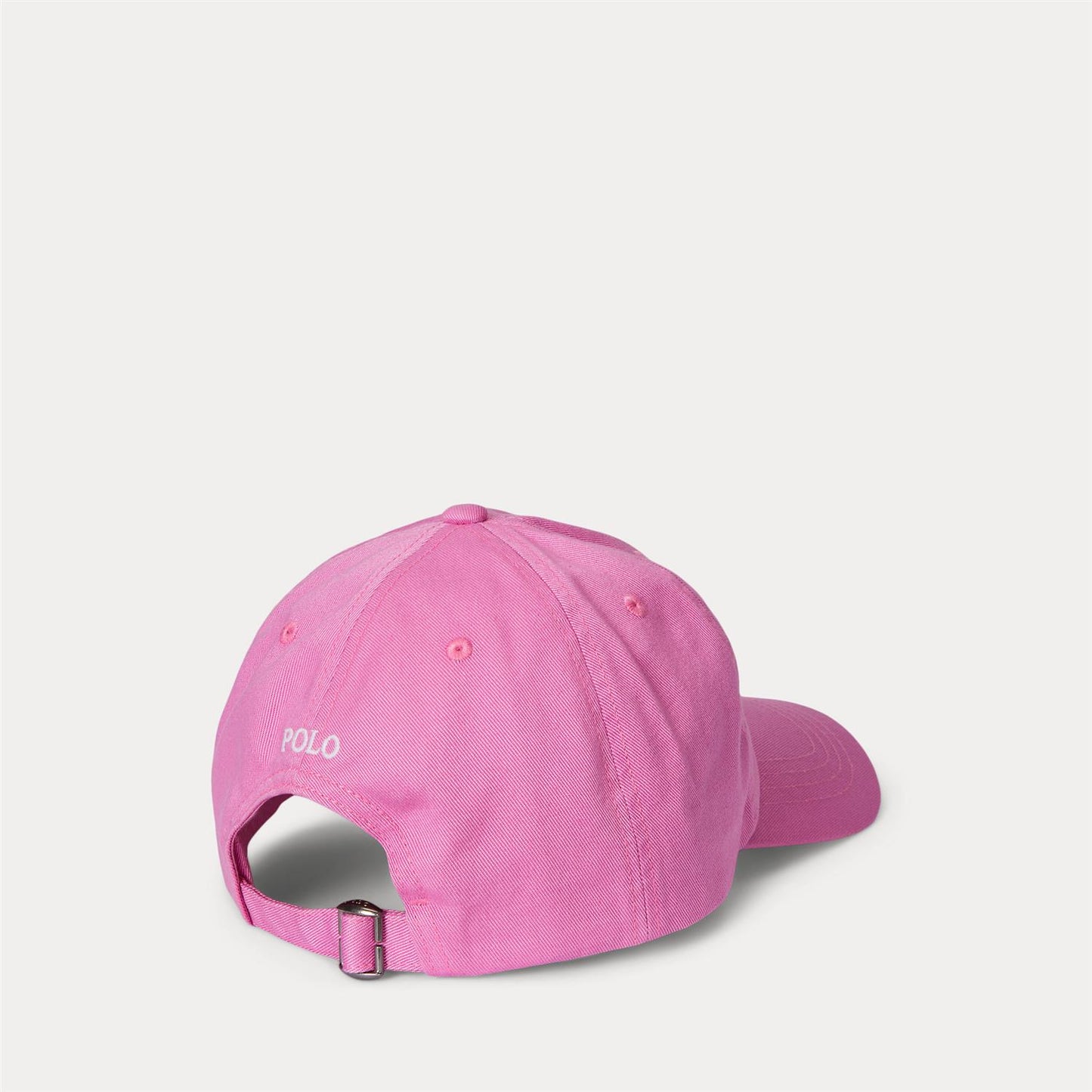 Ralph Lauren – Caps med hvit logo – Rosa – Jente – 2–7 år