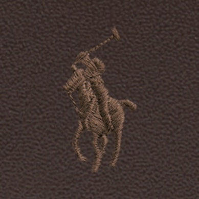 Brunt skinnbelte med sølvspenne fra Ralph Lauren – gutt – 6–16 år