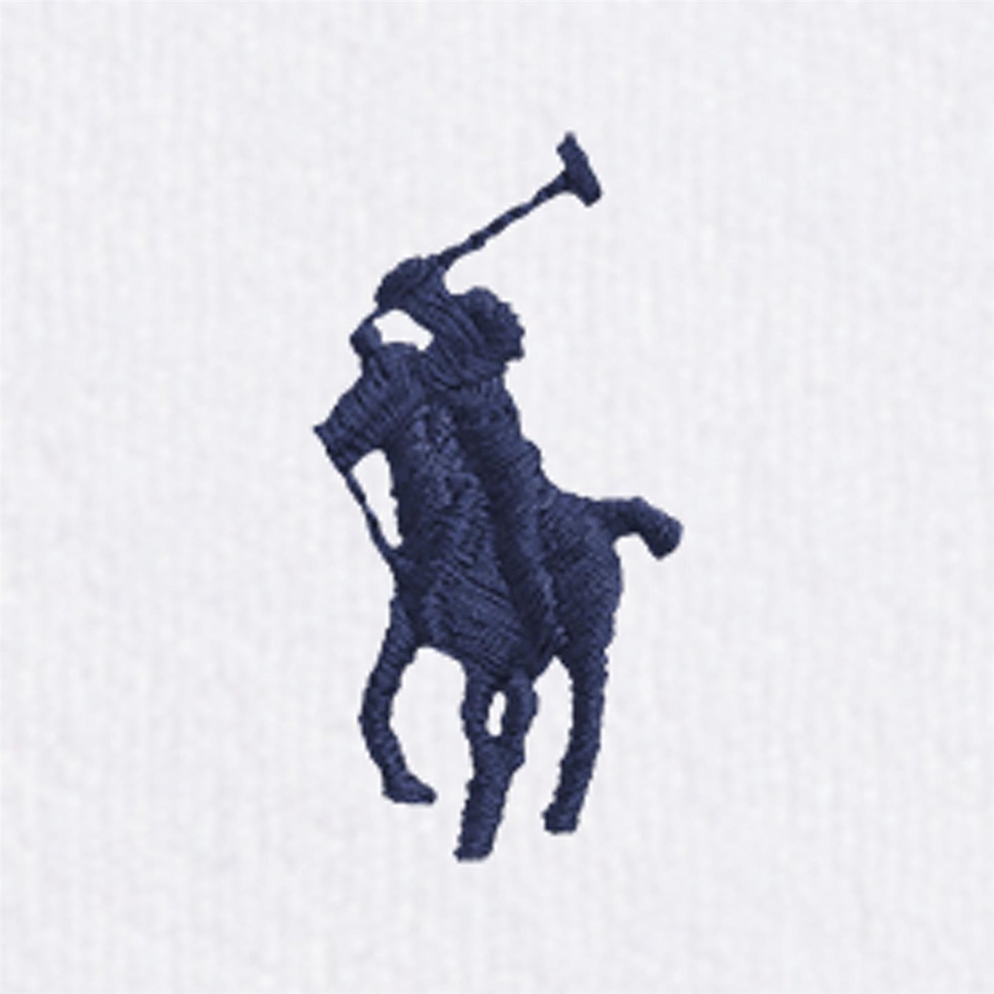 Terry shorts i hvit frotté med blå logo fra Ralph Lauren – Gutt