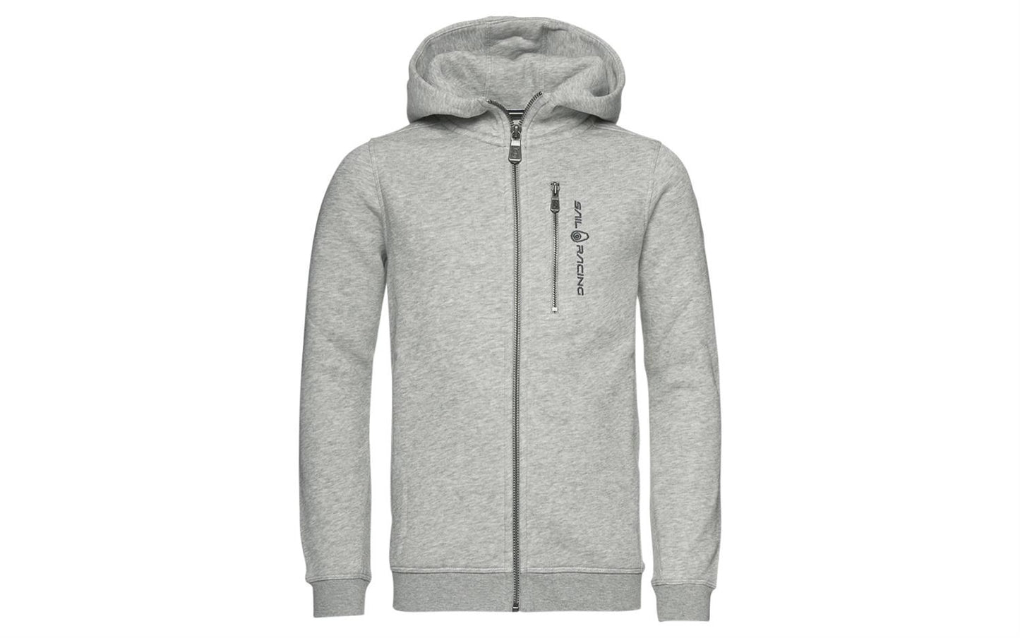 Sail Racing JR Bowman Zip Hood hettegenser grå gutt