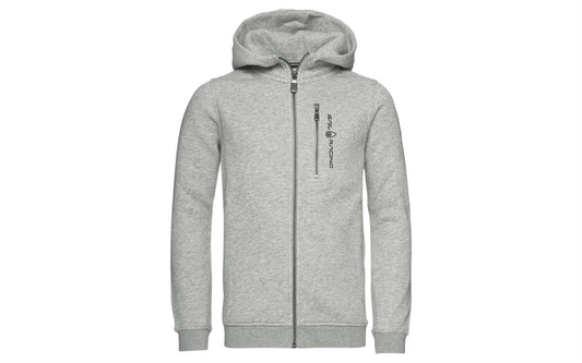 Sail Racing JR Bowman Zip Hood hettegenser grå gutt