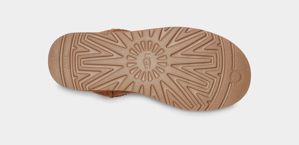 UGG W Classic Ultra Mini i fargen chestnut for jente, størrelse 37–39