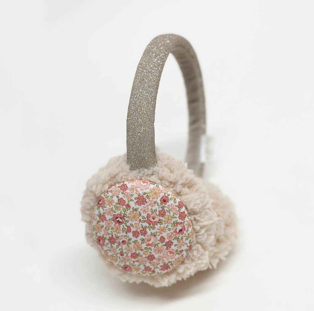 Margot Floral Quiltet Earmuffs
