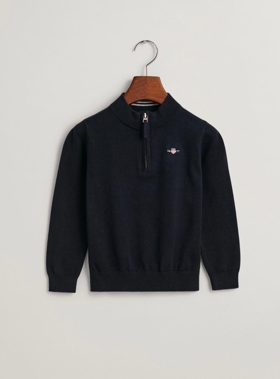SHIELD COTTON HALF ZIP
