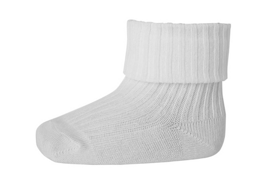 Cotton rib baby socks