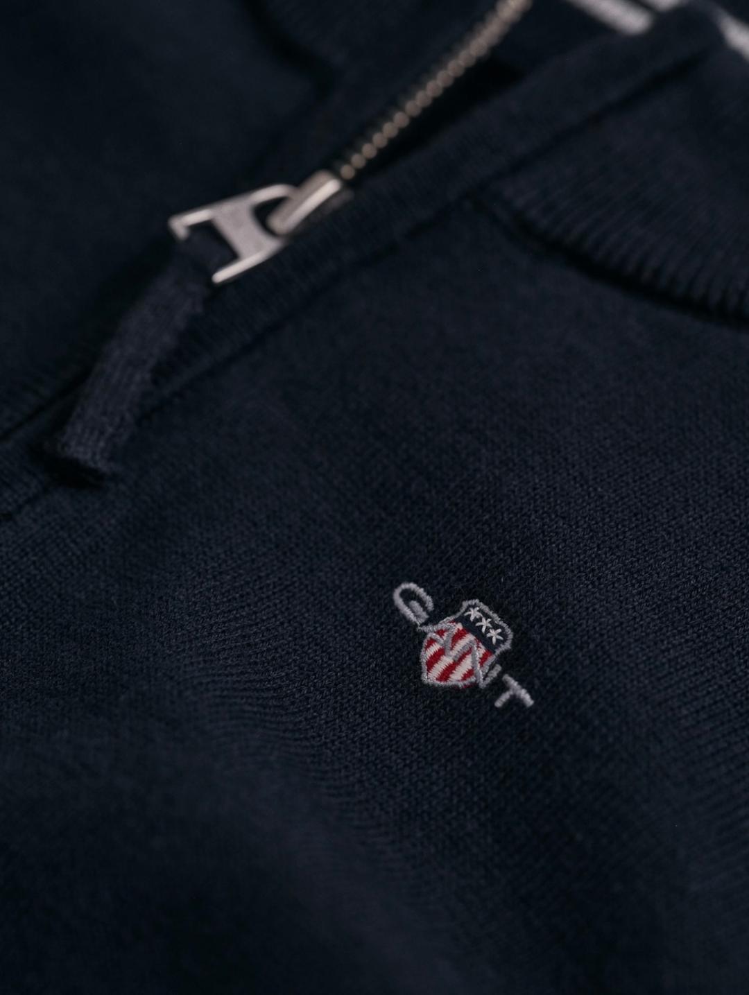 SHIELD COTTON HALF ZIP
