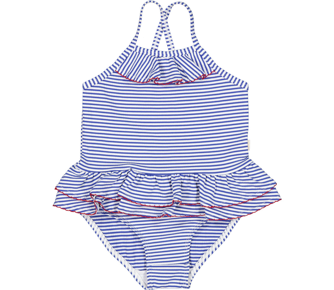 Swinnie, seersucker swimwear