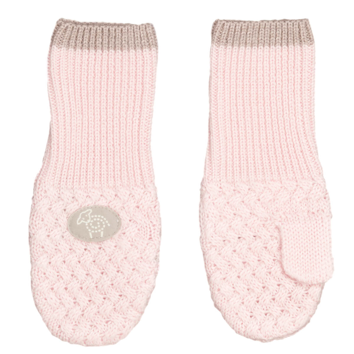 Lyserosa ullvotter classic fra Lillelam – til jente