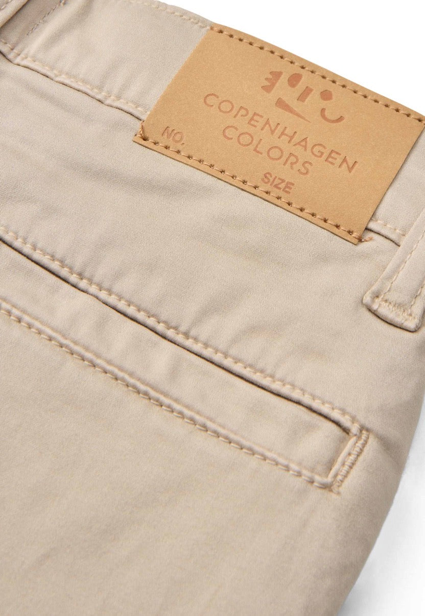 Copenhagen Colors – Chinos med lommer – Beige – Gutt – 2-10 år