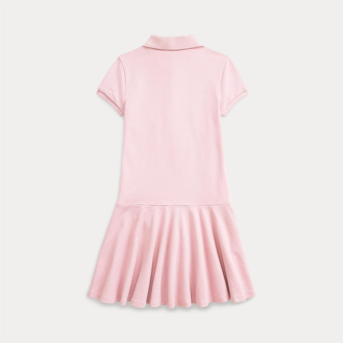Polo Ralph Lauren – Piquet-kjole med hestemotiv – Rosa – Jente – 7-14 år