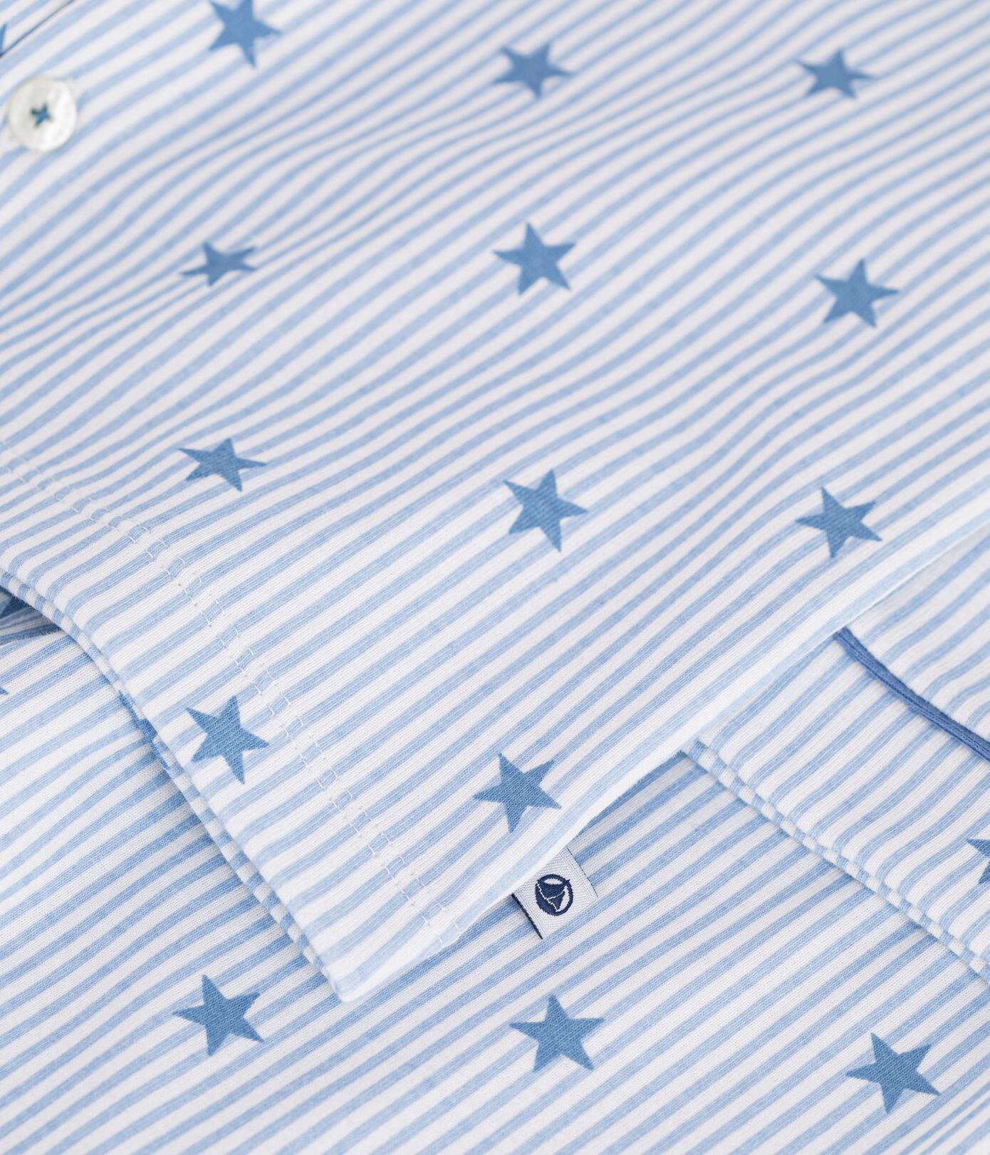 Petit Bateau - Pyjamas - Stjerner - Gutt - 2-6 år