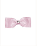 Prinsessefin – Liten sløyfeklemme med diamant – Lys rosa – Jente – One size