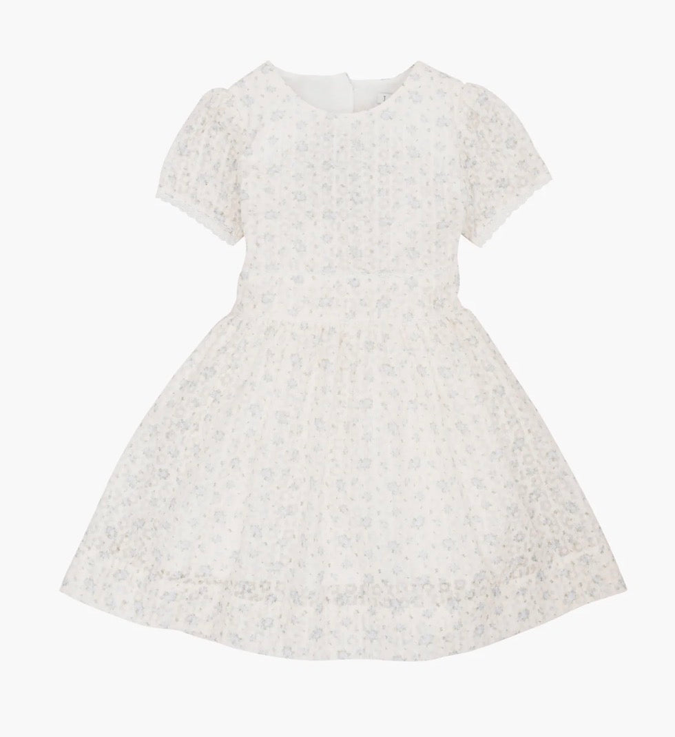 Livly - Florala Alicia dress  - Offwhite - Jente - 1-8 år