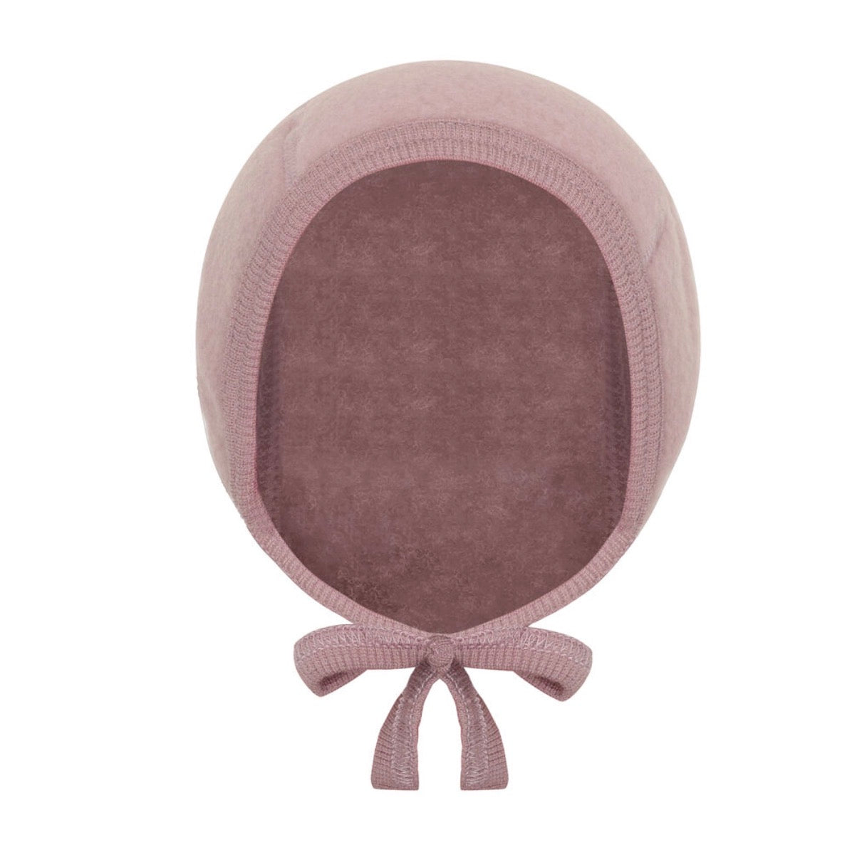Huttelihut - Lue - Ullfleece - Rosa - Jente - str 0-12 mnd