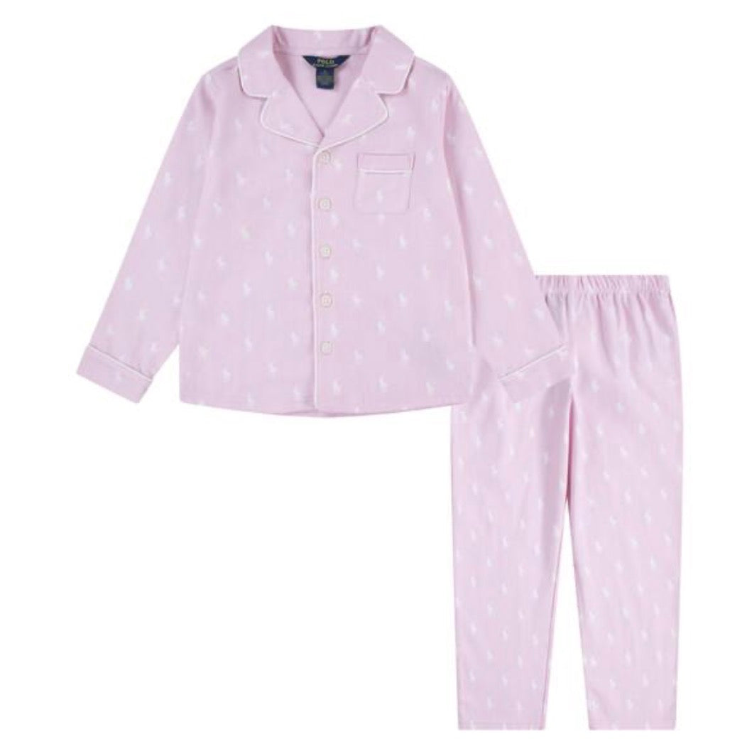 Ralph Lauren -  Pyjamas Sett - Rosa - Jente - str 8-14 år