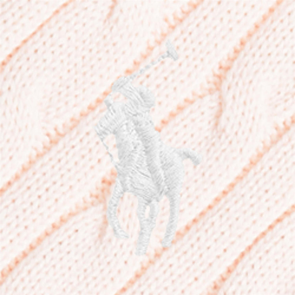 Polo Ralph Lauren – Todelt strikkesett – Lyserosa – Jente – 0-2 år