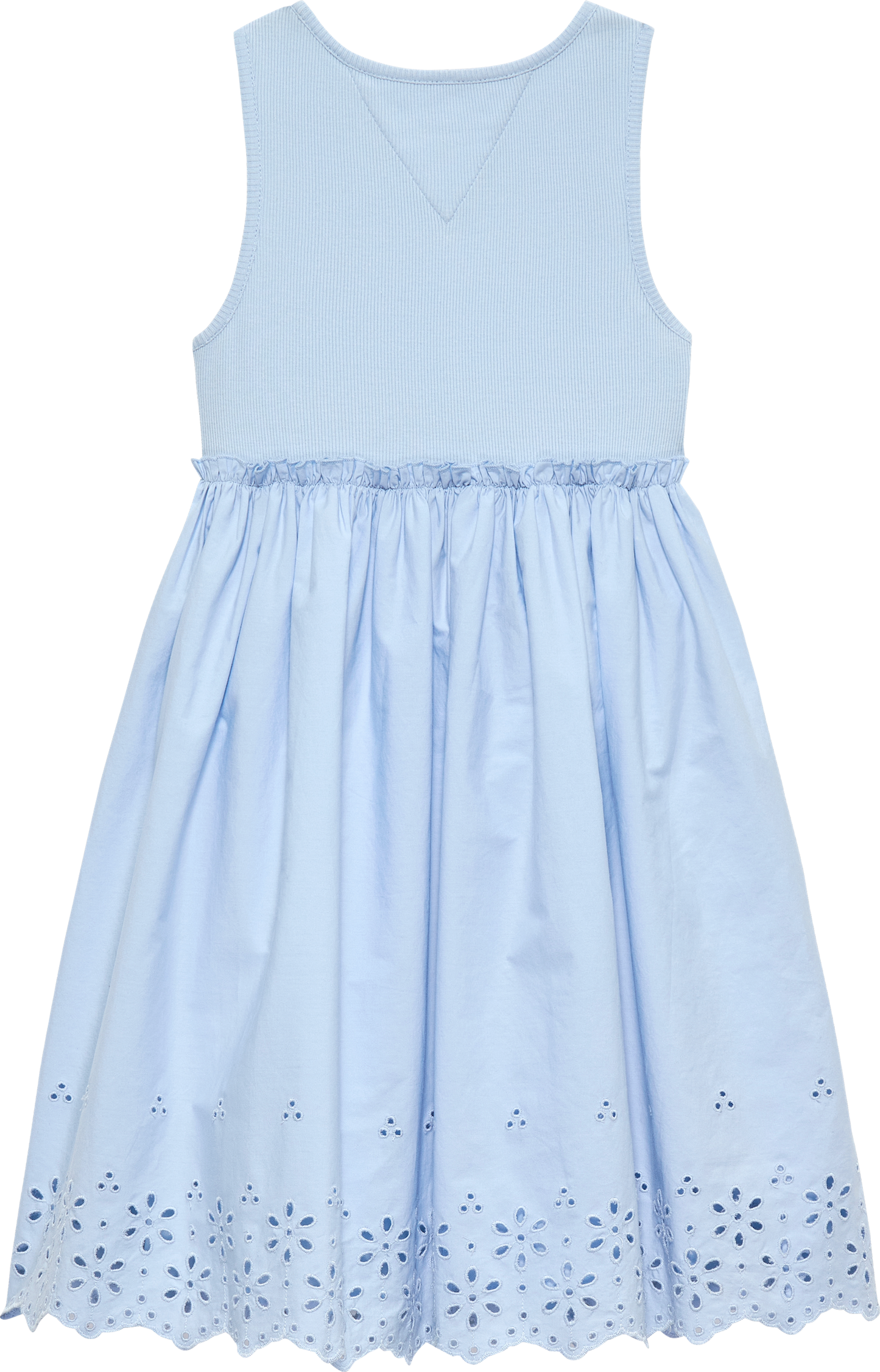 Tommy Hilfiger - Kjole - Blå - Jente - 4-7 år