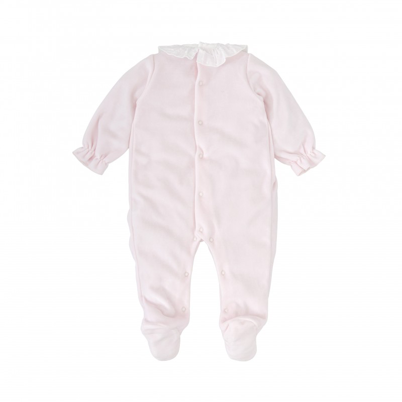Babidu-  Sparkedrakt  - Rosa - Jente - str. 1-6 mnd.