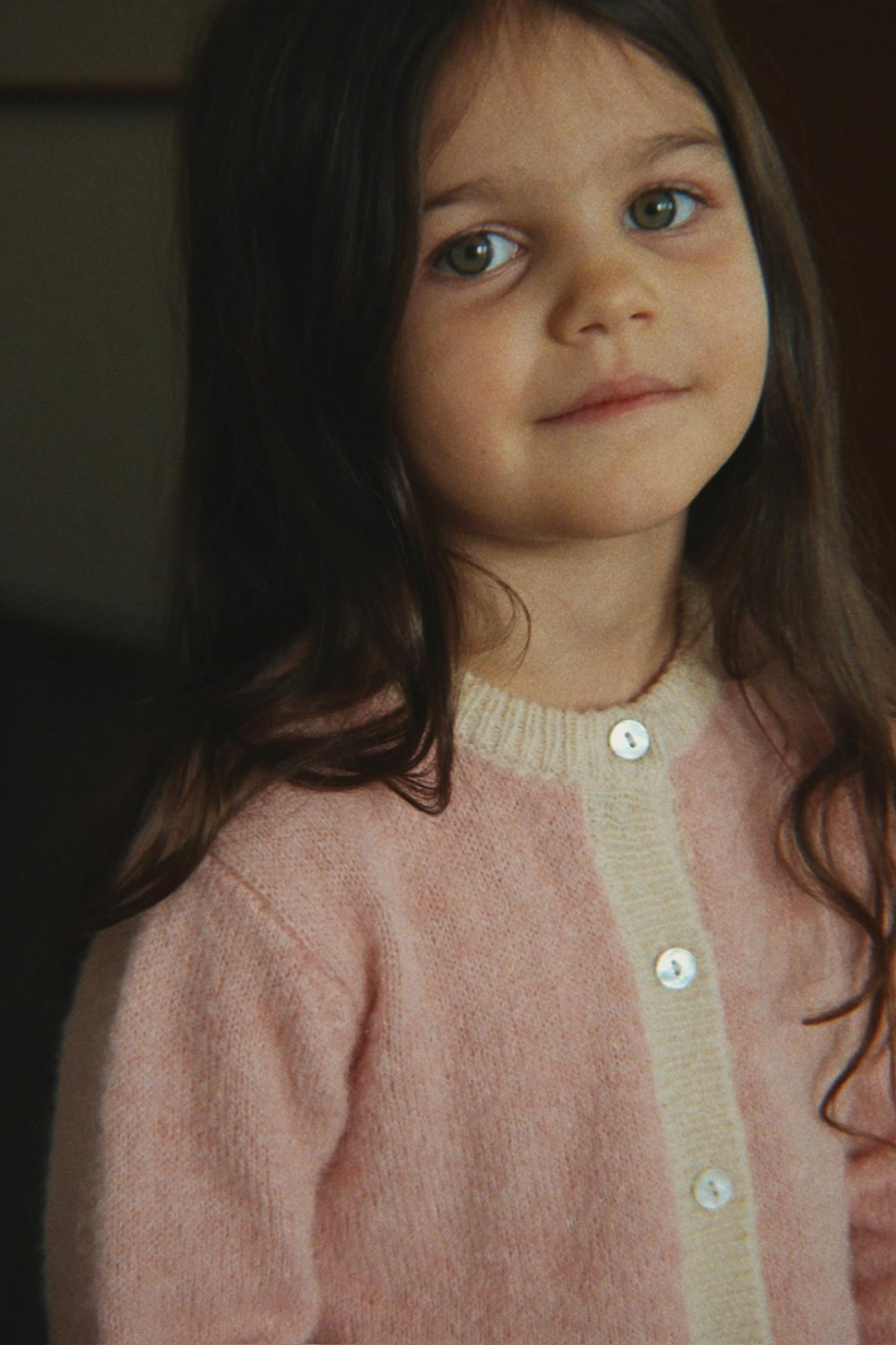 Konges Sløyd - Kitty Cardigan - Rosa - Jente - 1-8 år