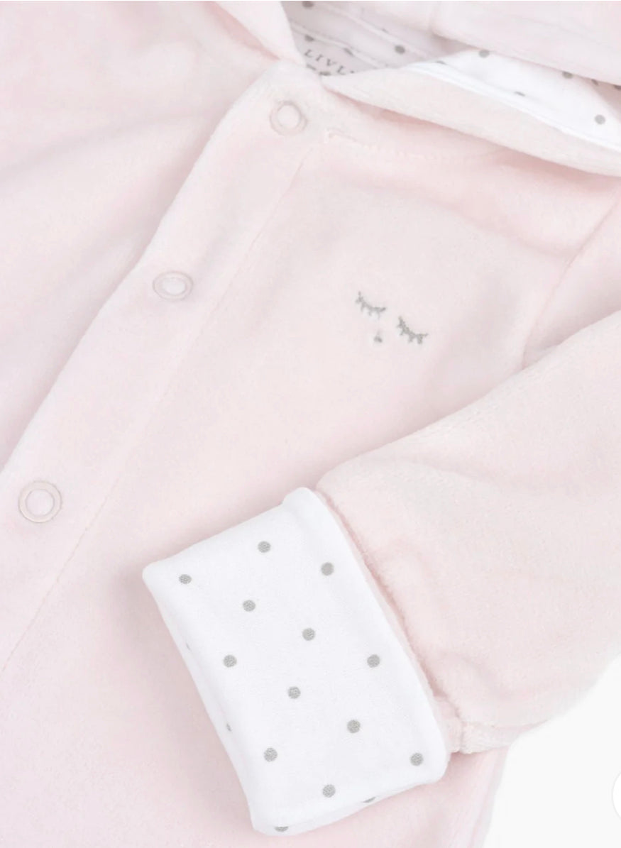 Livly - Plush Bunny Overall - Rosa - Jente - 1-6 mnd