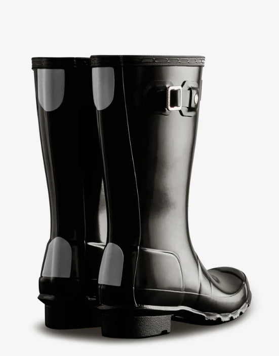 Hunter - Kids Original Boot - Glossy Black - Jente - 31-37