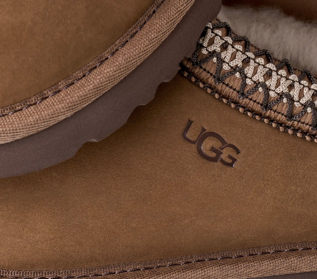 UGG - W Tasman Nubuck - Dark Chestnut - Unisex - 36-40