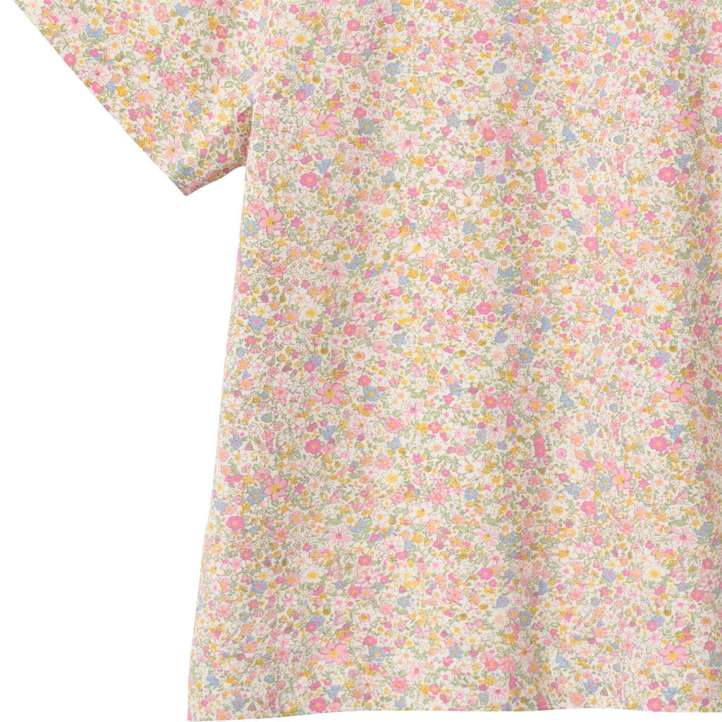 Wheat – Manna T-skjorte med blomstermotiv – Rosa – Jente – 3-12 år