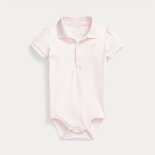 Polo Ralph Lauren – Body med brodert hest – Rosa – Jente – 0-2 år