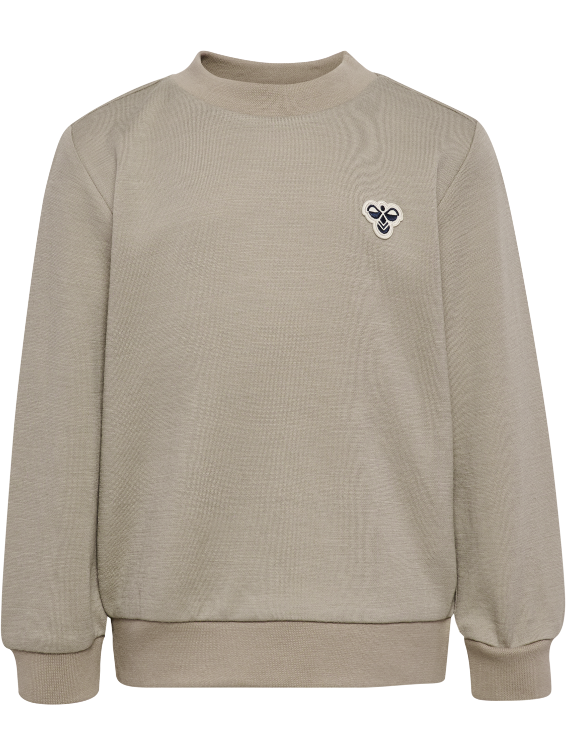 Hummel - Mini Wool Sweatshirt Bee - Beige - Unisex - 1-8 år